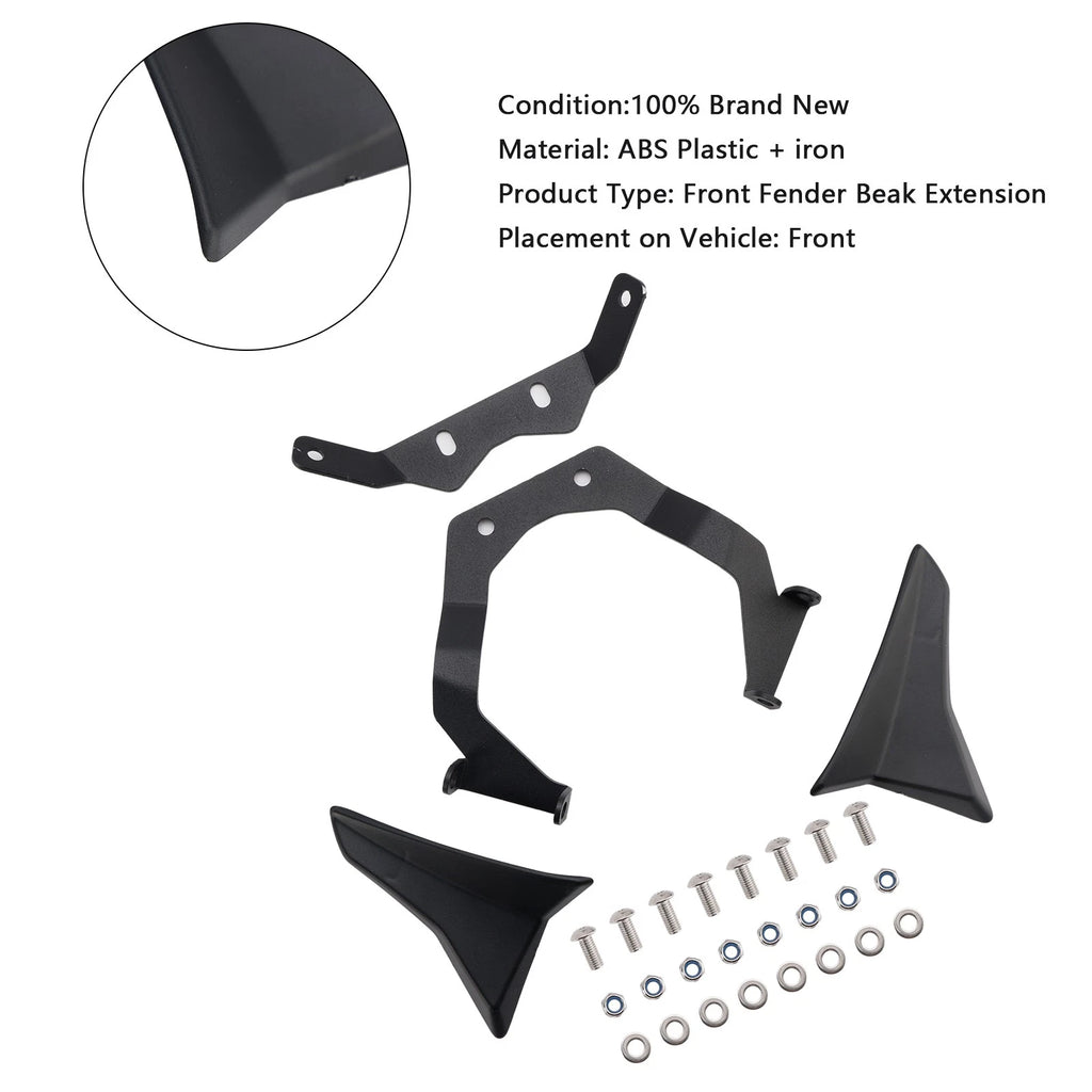 Front Beak Extension for Honda CB750 Hornet (2023–2024) Black