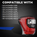 Left Driver LED Tail Light Brake Lamp for Ford Expedition (2018–2021) JL1Z-13405-H