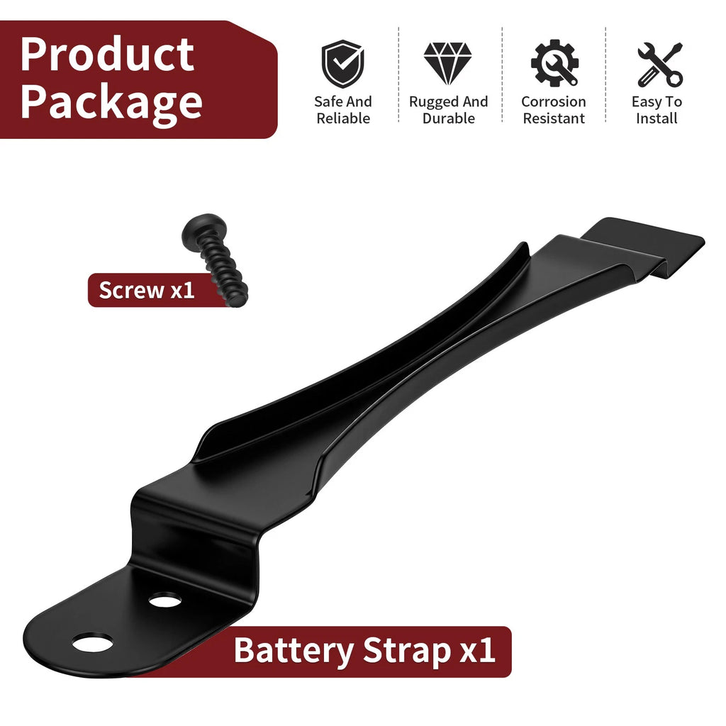 Battery Strap and Screw for Polaris RZR Turbo XP S / XP 4 (2016–2021)