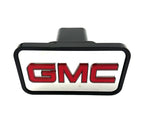 Tow Hitch Cover ABS Mirrored w Red GMC Emblem for 2" Receivers (2–)