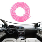 1 x 5M High Tensile Flesibility Molding Line for Car Interior Accessories Pink