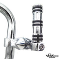 Footpegs w/ 2.5" Short Adjustable Mount Kit for Harley Tri Glide (2014–2023)