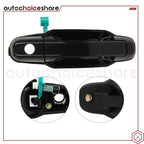 Front Right Exterior Door Handle for Kia Sorento (2003–2009) Black