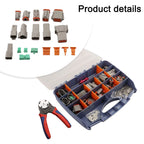 338PC Electrical Connectors Set with Crimping Tool for Automotive Use