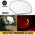 Heated Mirror Glass for Chevy Silverado Tahoe (2007–2013) Right Side EXV
