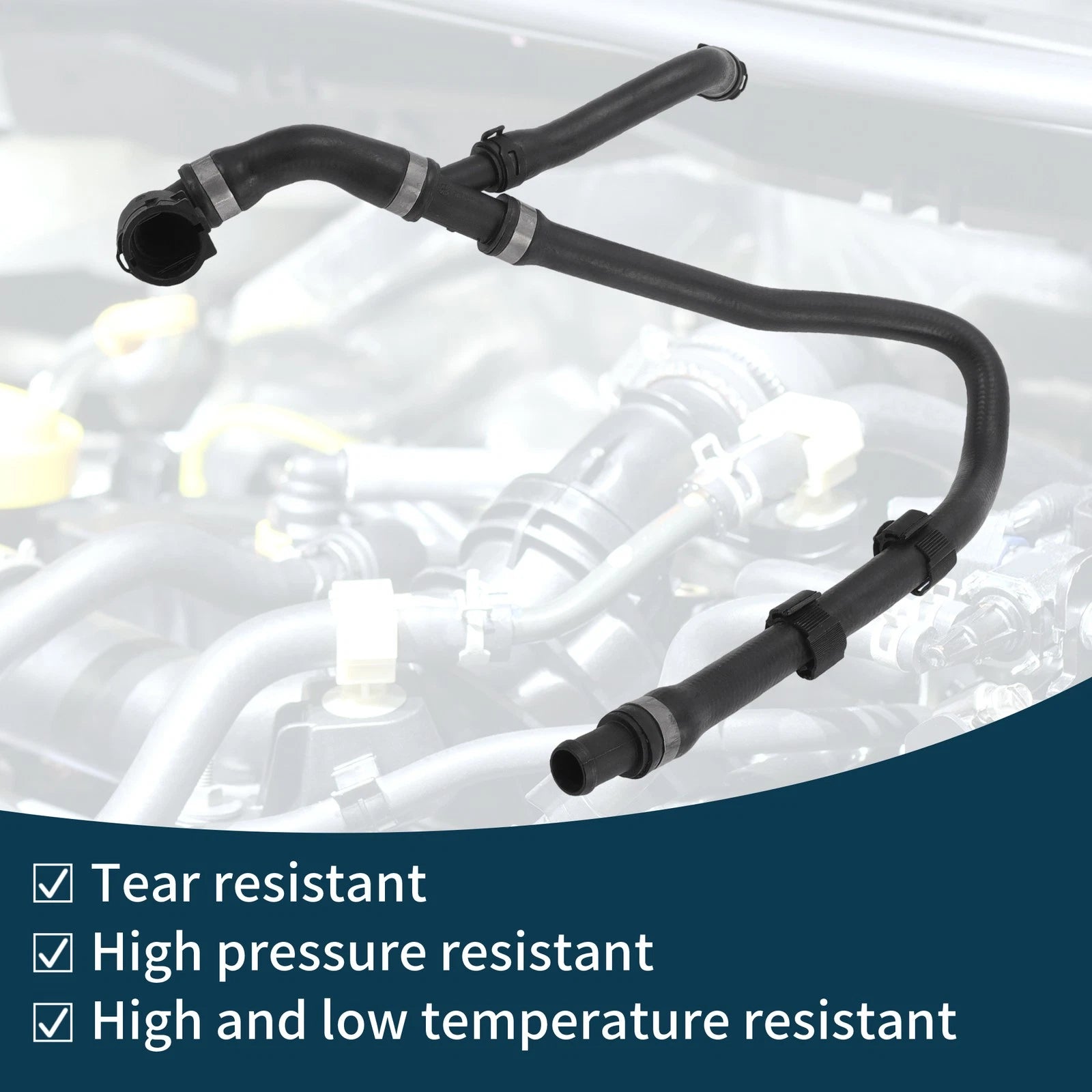 Radiator Hose No.17127646157 for BMW X3 (2010–2017) Cooling Liquid Tube