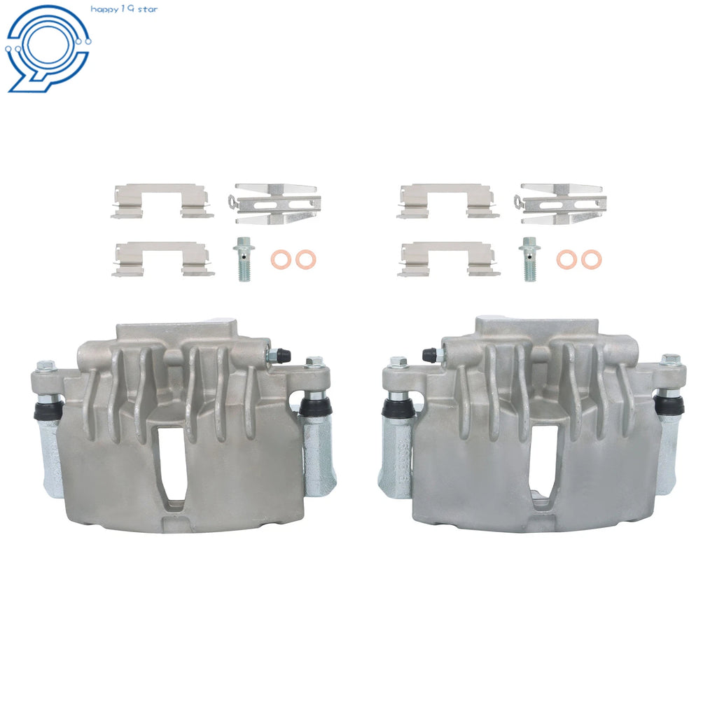 Set of 2 Disc Brake Calipers w/ Bracket for Ford Mustang (2003-2004)