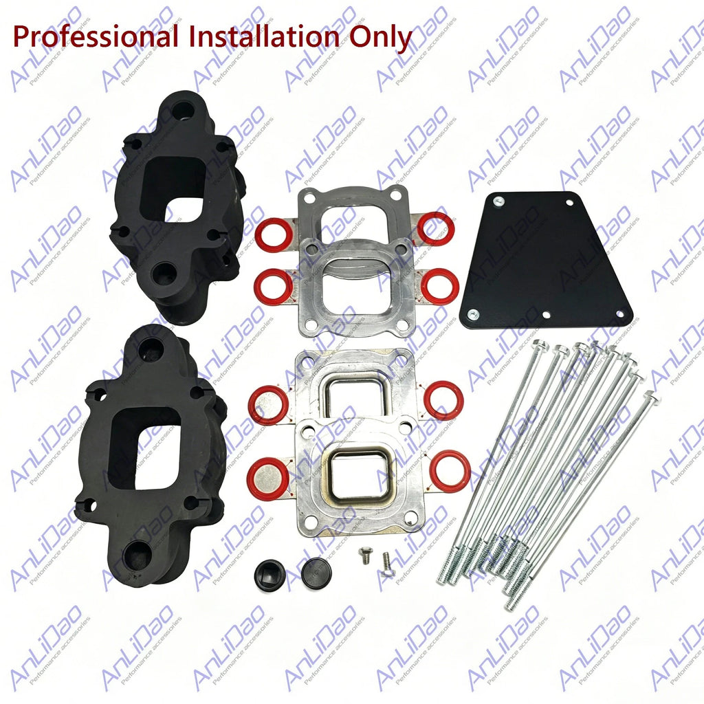Dry Joint Exhaust Riser Spacer Kit 3" for Mercruiser (864929A2, 864929A4)