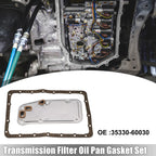 Set of 2 Transmission Filter Oil Pan Gaskets for Toyota (35330-60030)