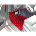 2pc Black Powder Coated Aluminum Diamond Plate Show Mats for 08-09 Pontiac G8 GT