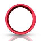 Red Aluminum Keyless Start Button Trim for Audi A4 A5 A7 (2013-2019)