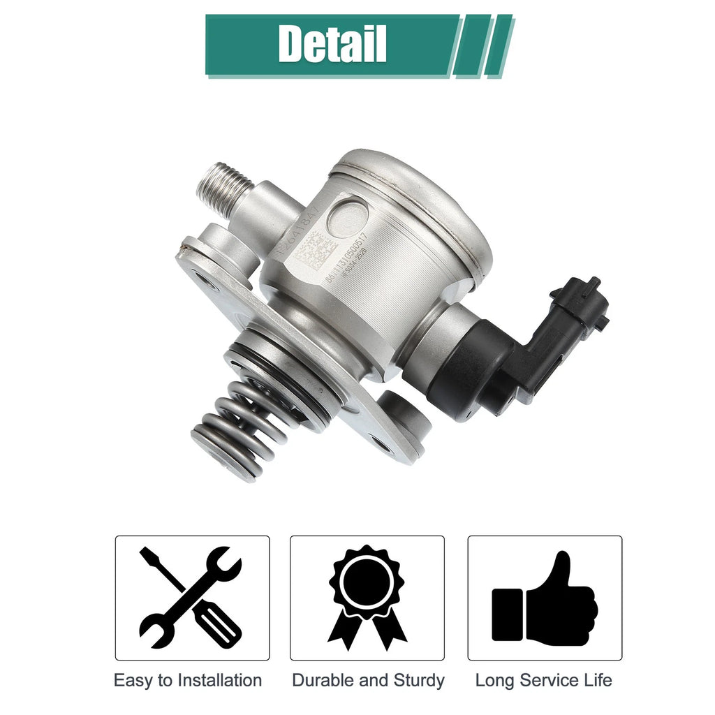 Aluminum Alloy High Pressure Fuel Pump 12641847 for Chevrolet Equinox (2010–2017)