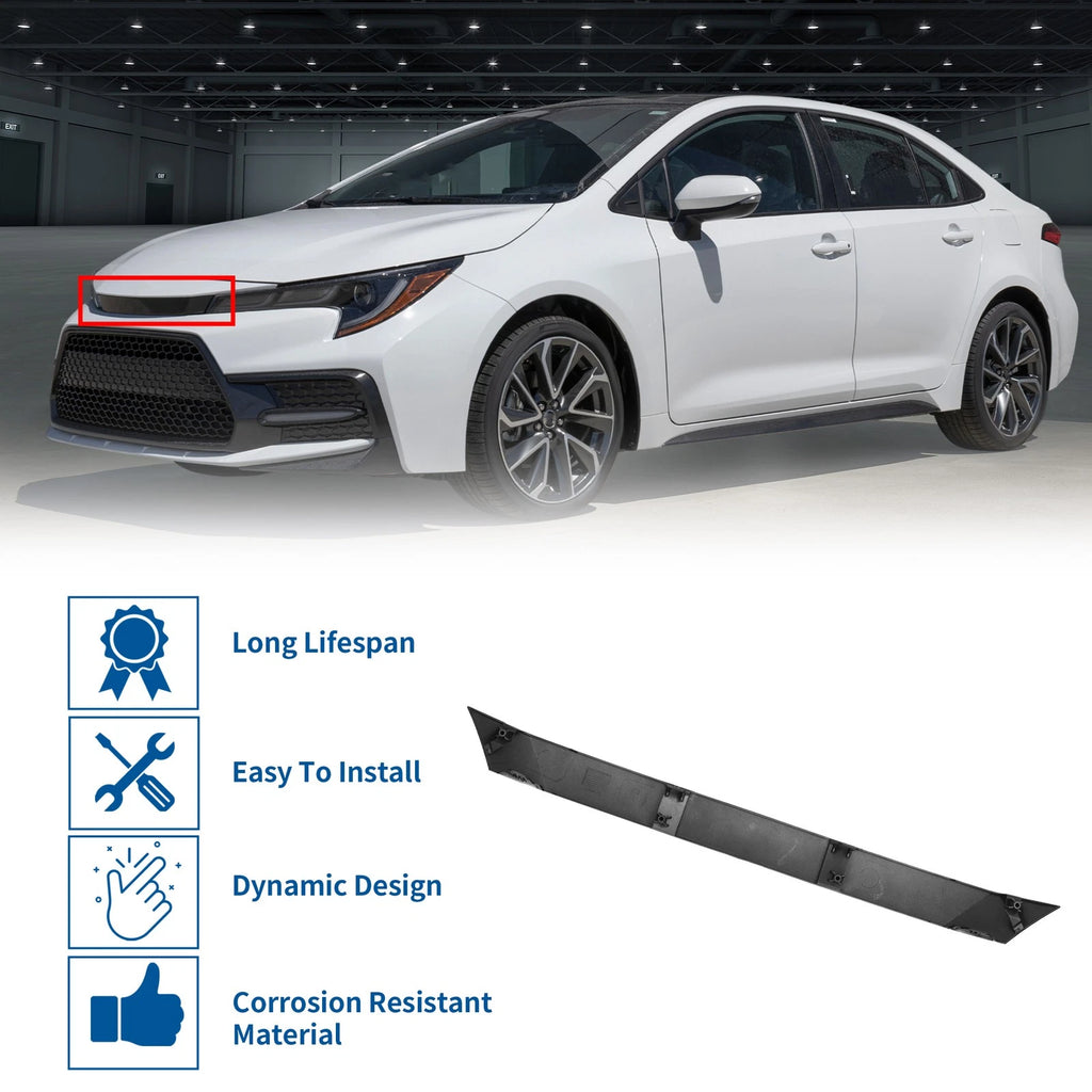 Front Lower Hood Bumper Grille for Toyota Corolla (2020–2022) No.5314102180
