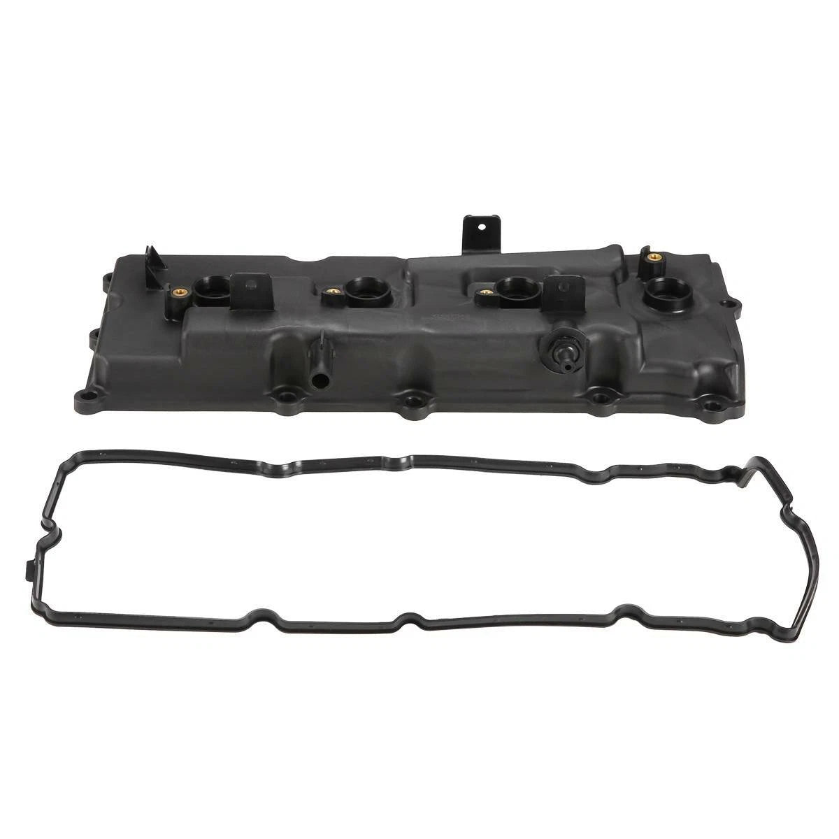 Front Left Engine Valve Cover with Gasket for Nissan Armada Titan Pathfinder (2006–2017)