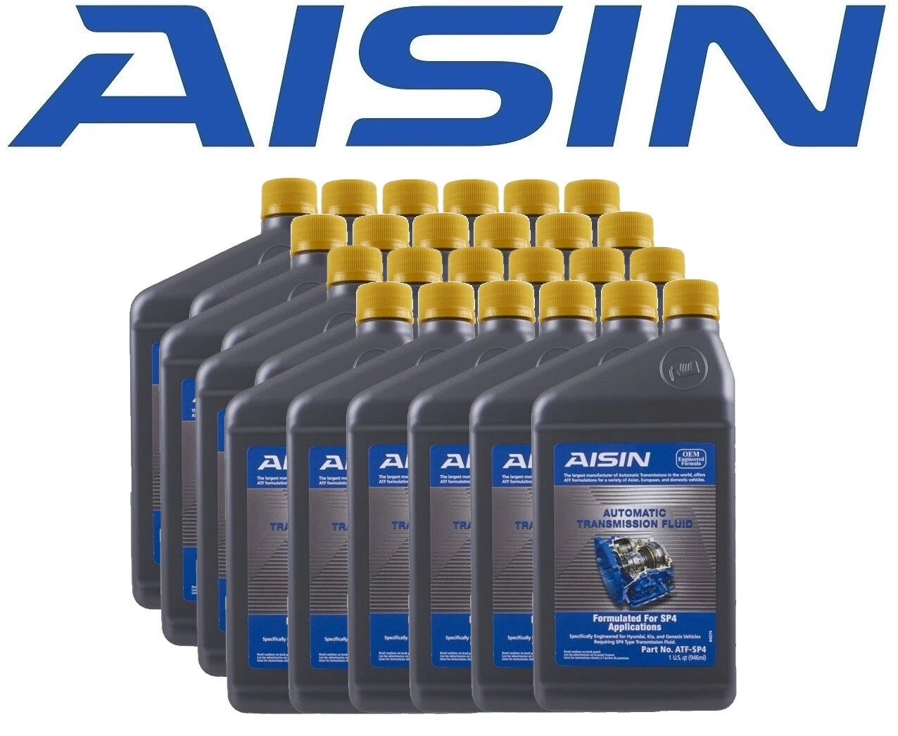 Set of 24 Auto Trans Fluids ATFSP4 for Hyundai Accent Elantra Kia Forte