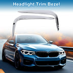 Front Left Front Right Headlight Trim Bezel  for BMW 5 Series G30 (2018-2022)