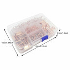 Set of 4 Binder Clips for Office School Stationery