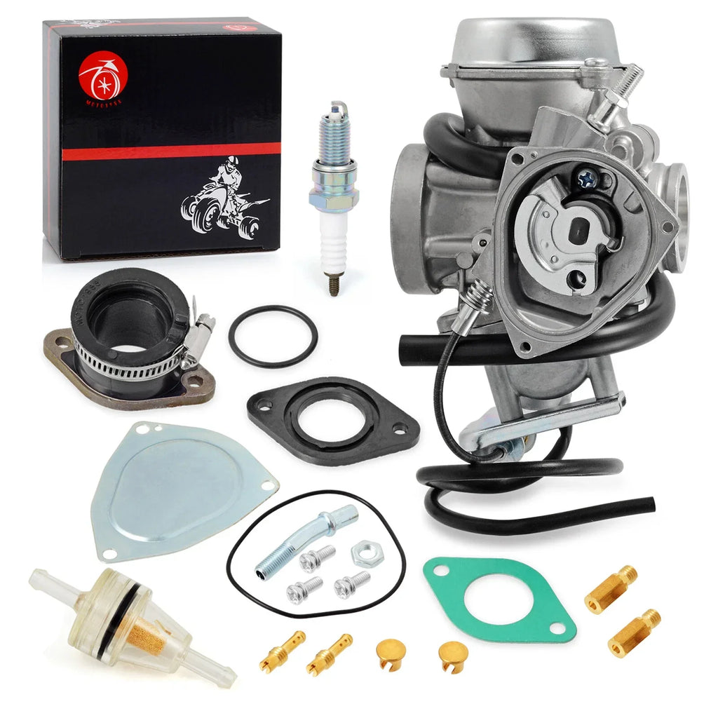 Carburetor w/ INTAKE PIPE 2x4 for Suzuki Quadsport Z250 LTZ250 (2004–2009)