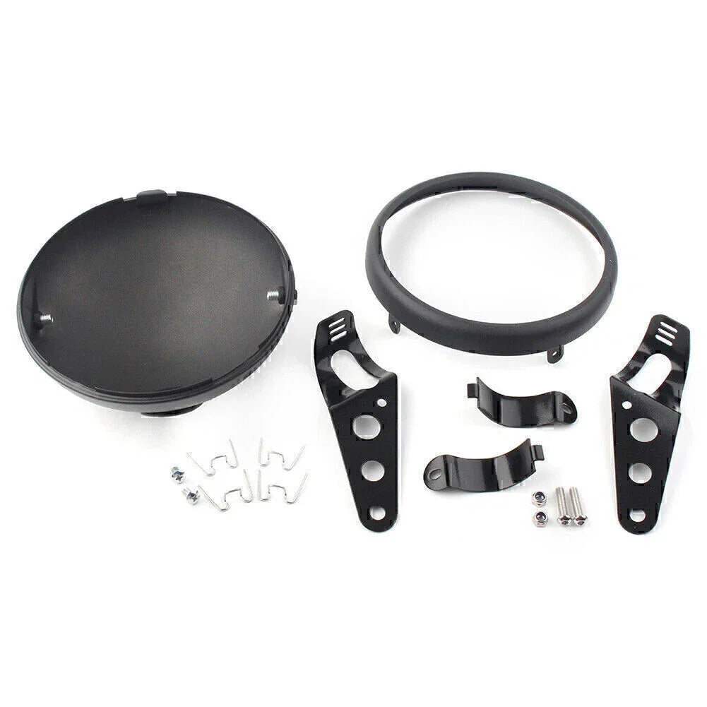 7-Inch Retro LED Headlight Shell for Harley Motorcycle