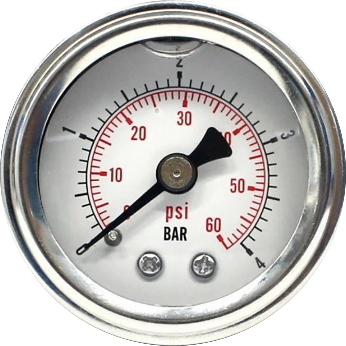 Oil Pressure Gauge 60psi for V-Twin Motorcycles (HARDDRIVE)