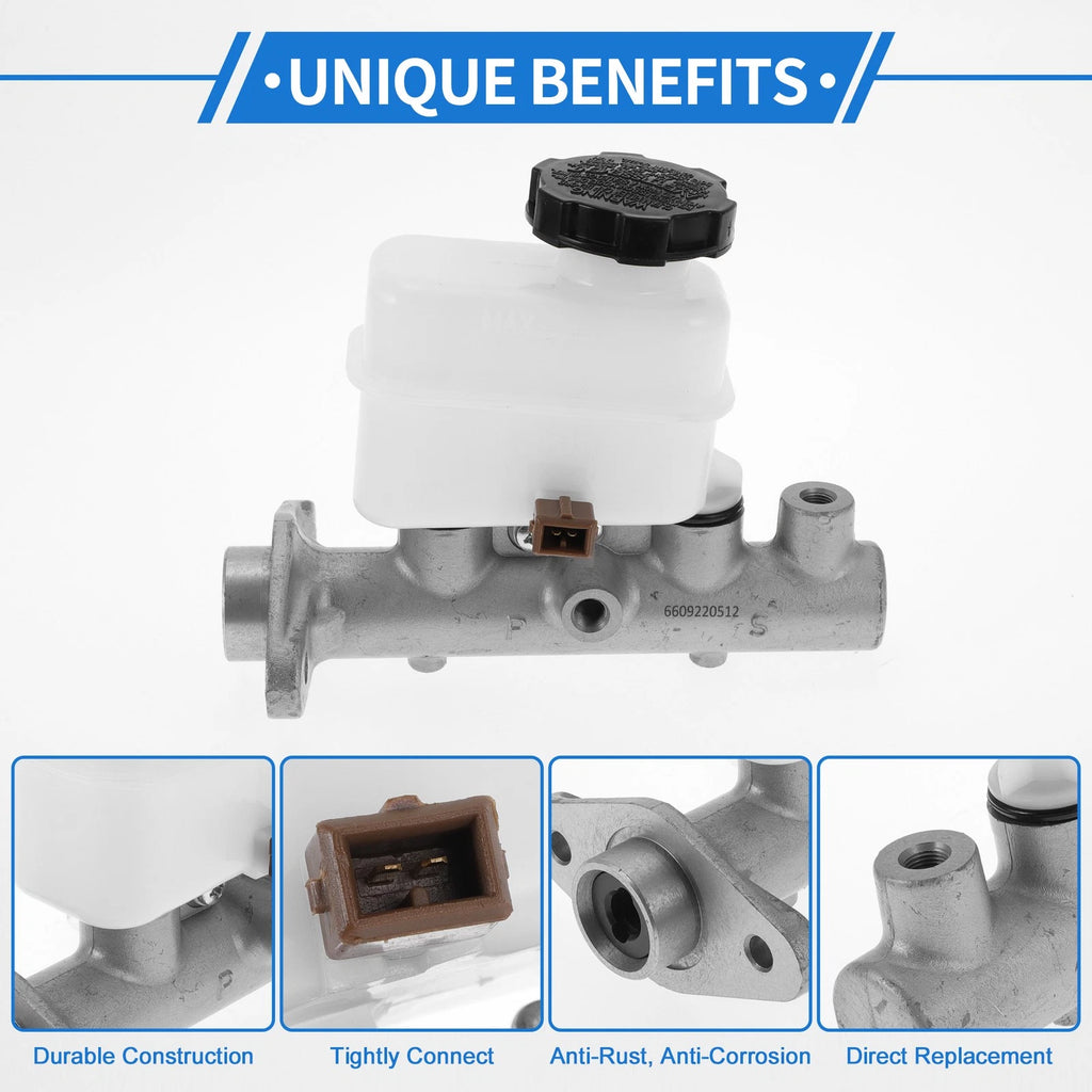 Brake Master Cylinder with Reservoir No. 5911026050 for Hyundai Santa Fe (2001–2005)