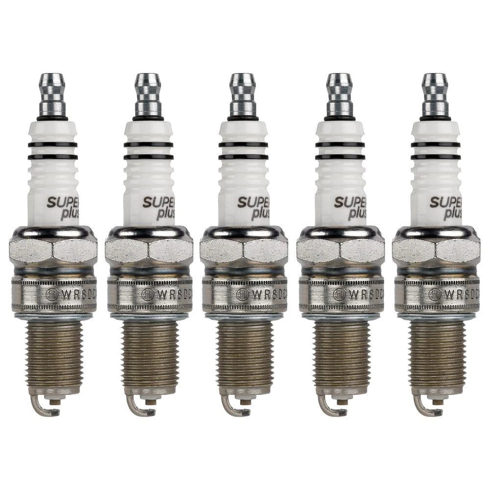 Set of 5 Spark Plugs Bosch 7900 for Audi 5000 4000 VW Cabriolet Golf Jetta (1982–1991)