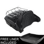 Chopped Trunk Backrest Top Rack for Harley Electra Glide (2014–2025)