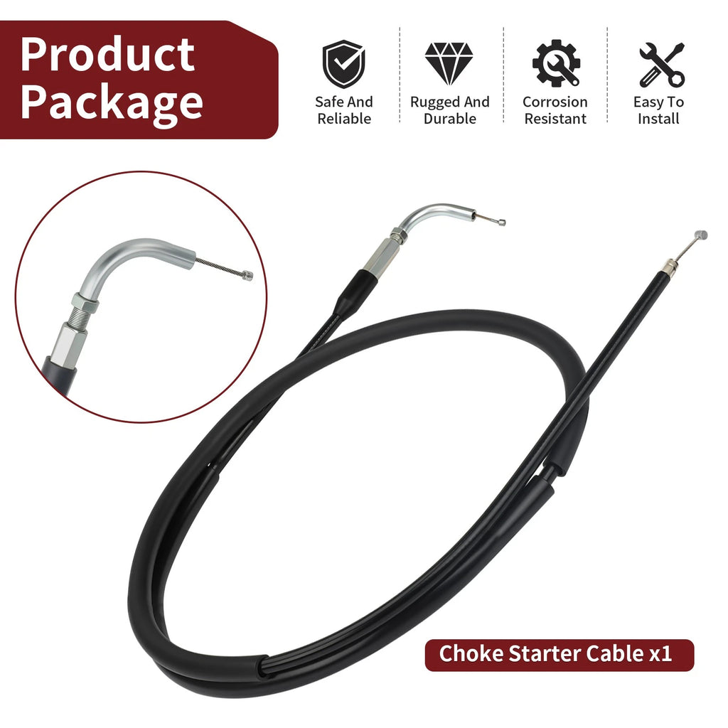 Choke Starter Cable for Yamaha Big Bear 400 2WD 4WD (2000–2001) 5FU-26331-00-00