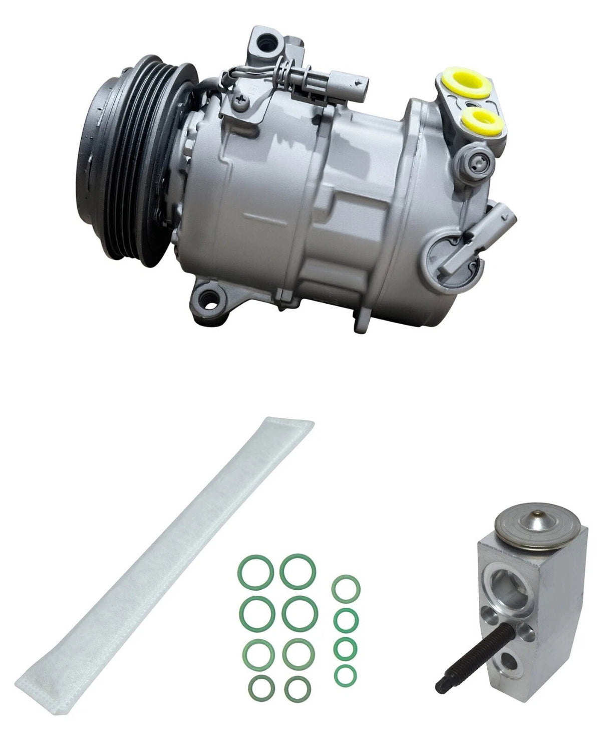 AC Compressor Kit Replacement for Chevrolet Camaro 6.2L V8 (2016–2016)