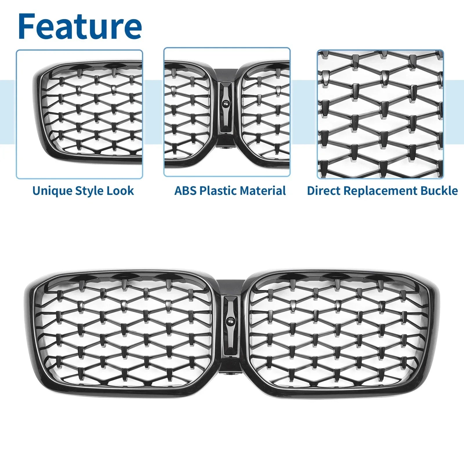 Front Upper Bumper Grille for BMW X3