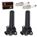 2X Ignition Stick Coils w/ Spark Plug for Yamaha FL F 115-250