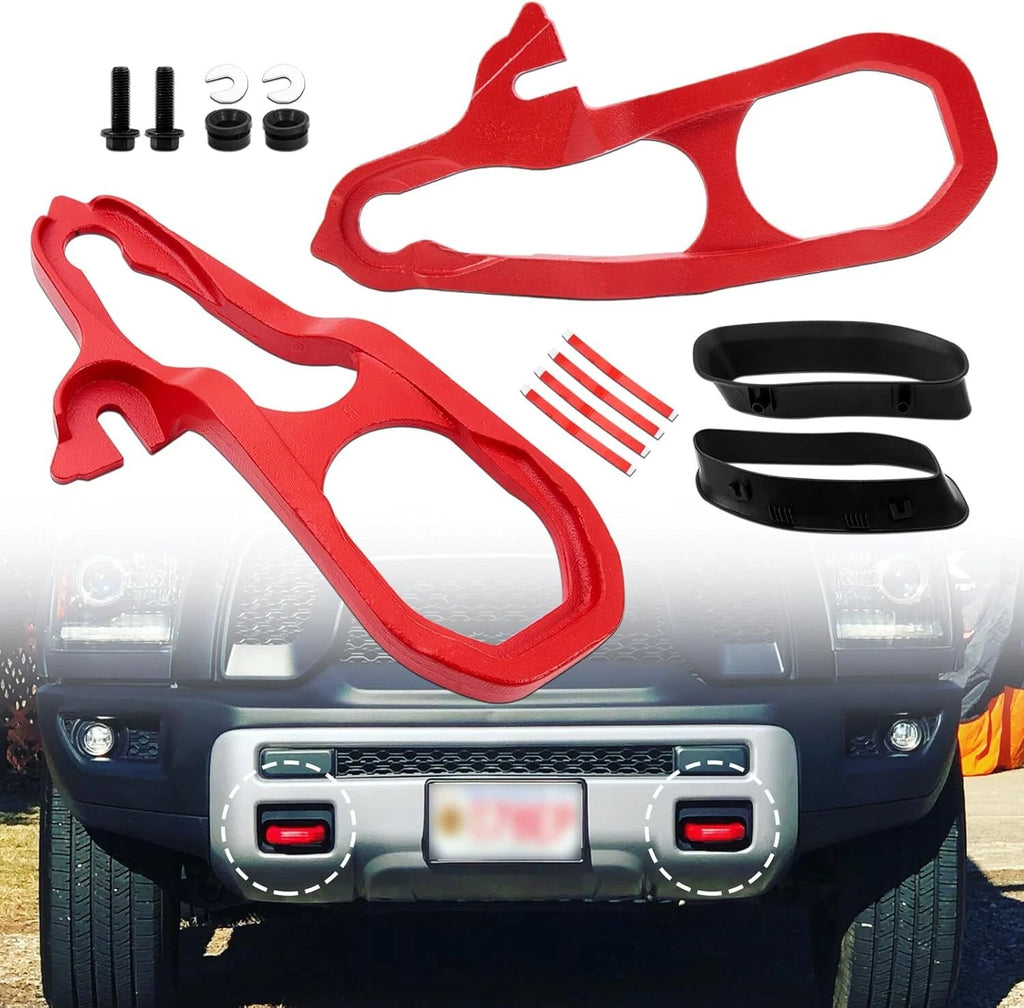 2X Front Tow Hook 82215268AB for Dodge Ram 1500 (2019–2022)