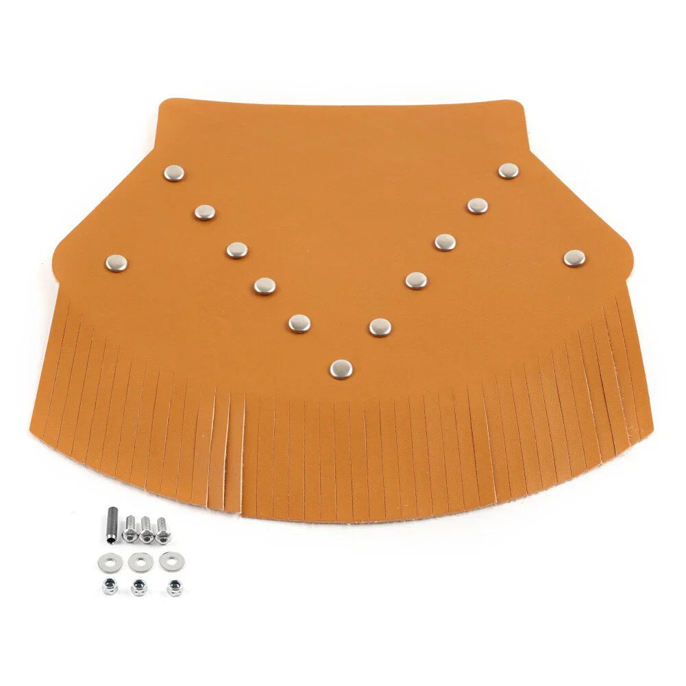 Rear Fender Mud Flap Cover Orange for Harley Sportster 883XL (2004-2023)