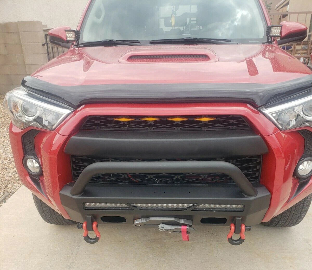 Front Bumper Grille for Toyota 4Runner SR5 TRD (2014–2020) Mesh Assembly