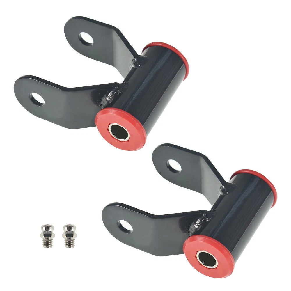 2" Drop Rear Lowering Shackles for Dodge Ram 1500 2WD (2002–2008)
