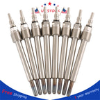 Set of 8 Glow Plugs for Ford F250 F350 F450 (2004–2007) 6.0L