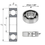 6204 Deep Groove Ball Bearing for Scooter Skateboard Wheel (P6 20x47x14mm)