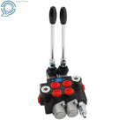 BSPP 2 Spool Control Valve 3600 PSI 11GPM for Skid Steers
