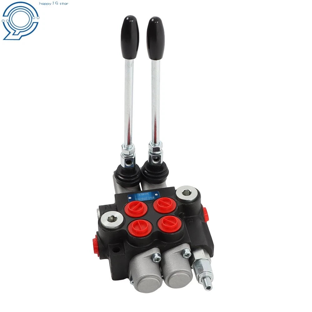 BSPP 2 Spool Control Valve 3600 PSI 11GPM for Skid Steers