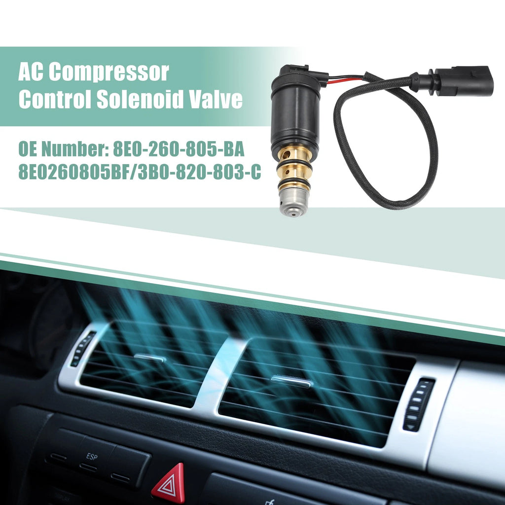 AC Compressor Control Solenoid Valve No. 8E0260805BF for Volkswagen Passat (2002)