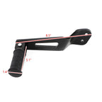 Black Rear Passenger Foot Pegs for Yamaha Bolt XVS950 XVS950R-Spec (2014–2020)