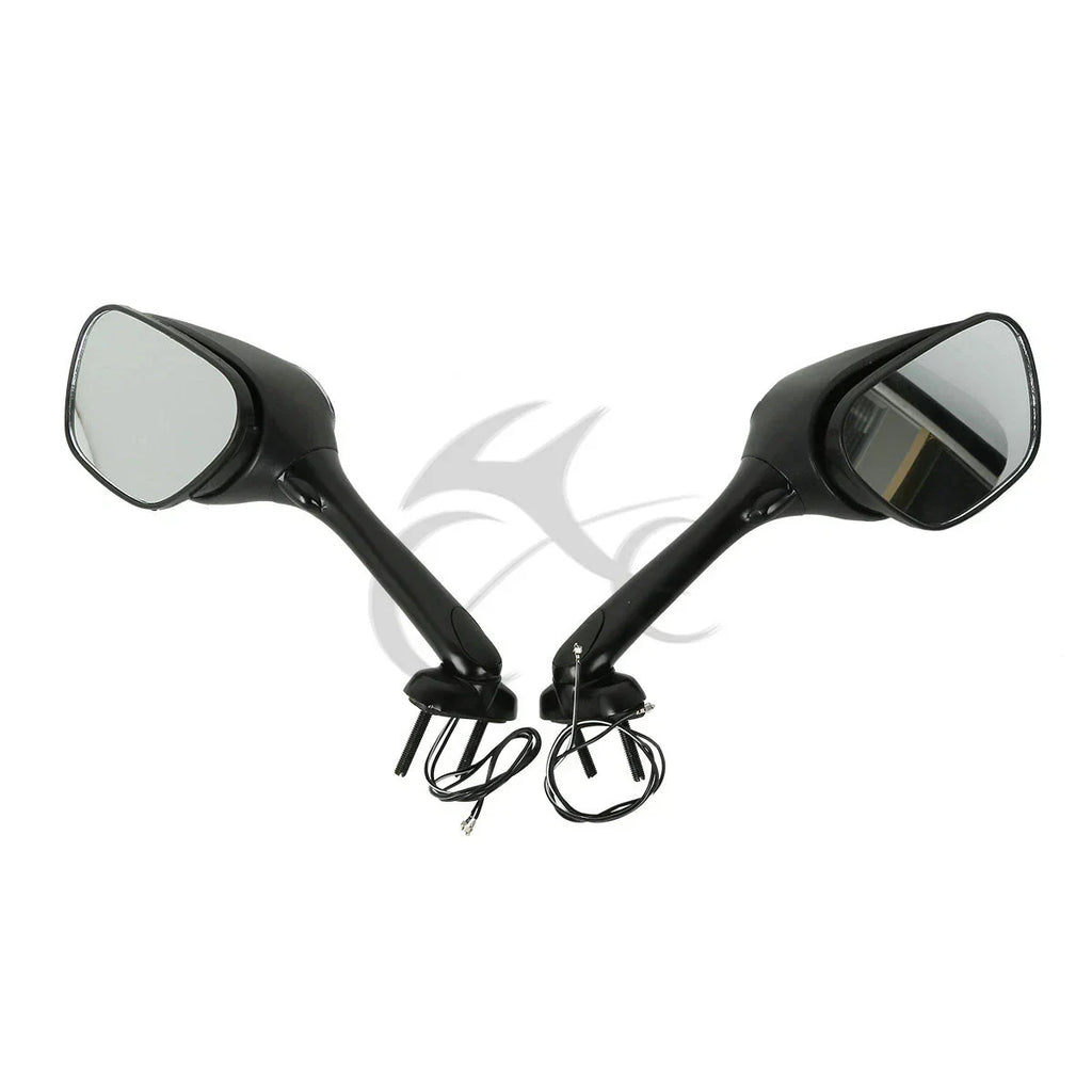LED Turn Signal Side View Mirrors for Suzuki GSXR600 GSXR750 (2006-2025)