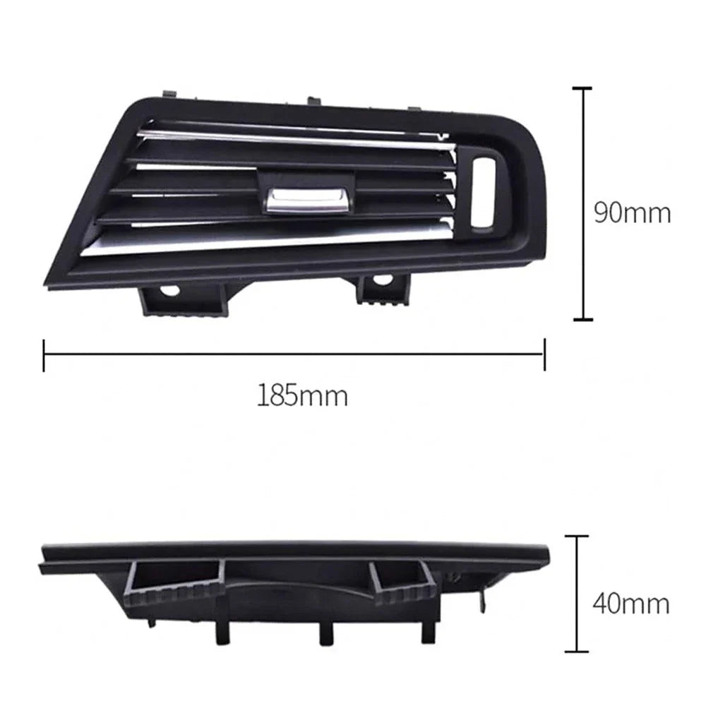 Dashboard Chromed Air Conditioning Cover for BMW F10 (2011-2017)