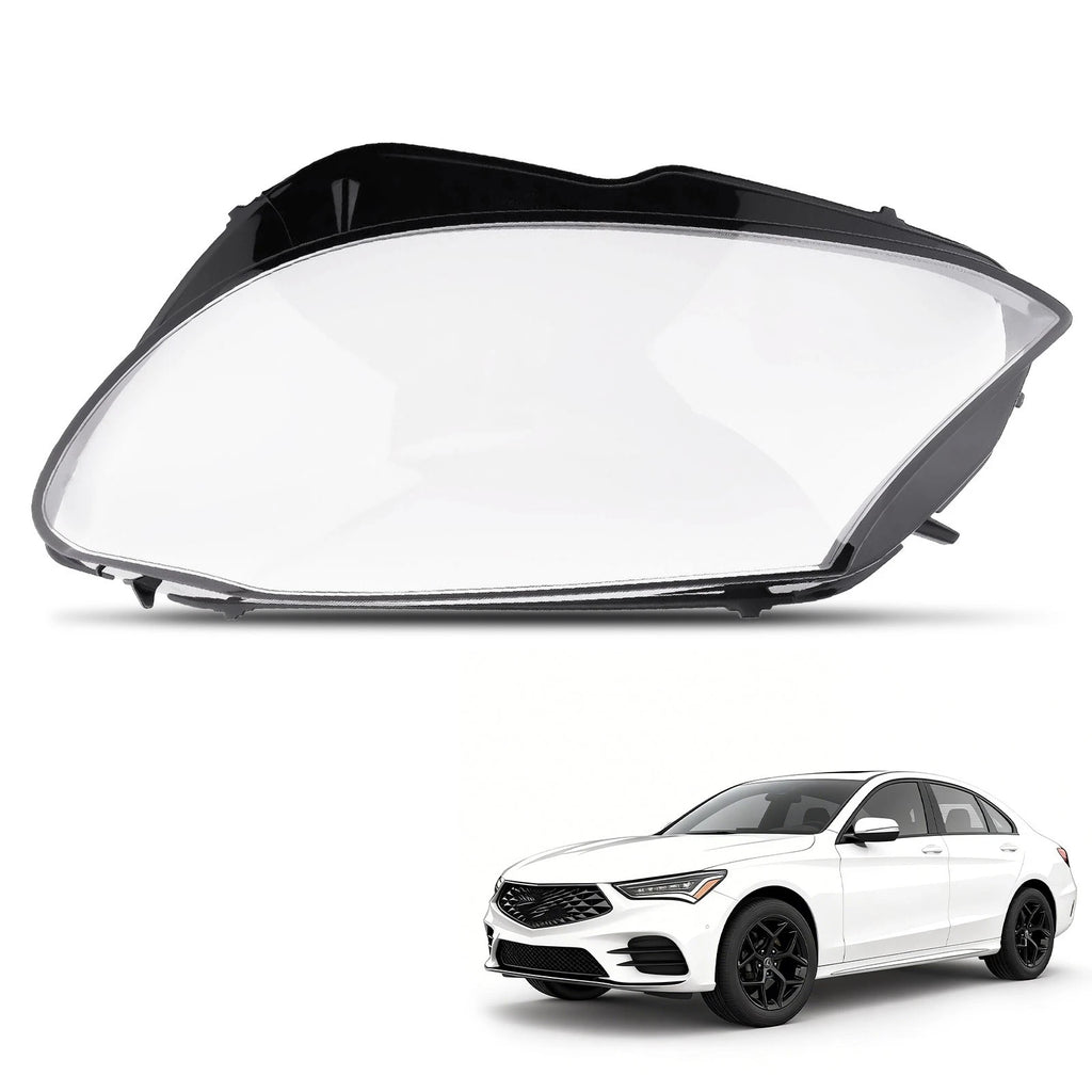 Front Left Headlight Lens Cover for Mercedes-Benz C-Class (2019–2020) Clear
