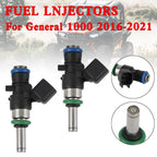 2X Fuel Injectors for Polaris General RZR RS1 XP1000 (2014–2021) 2521387 0280158337