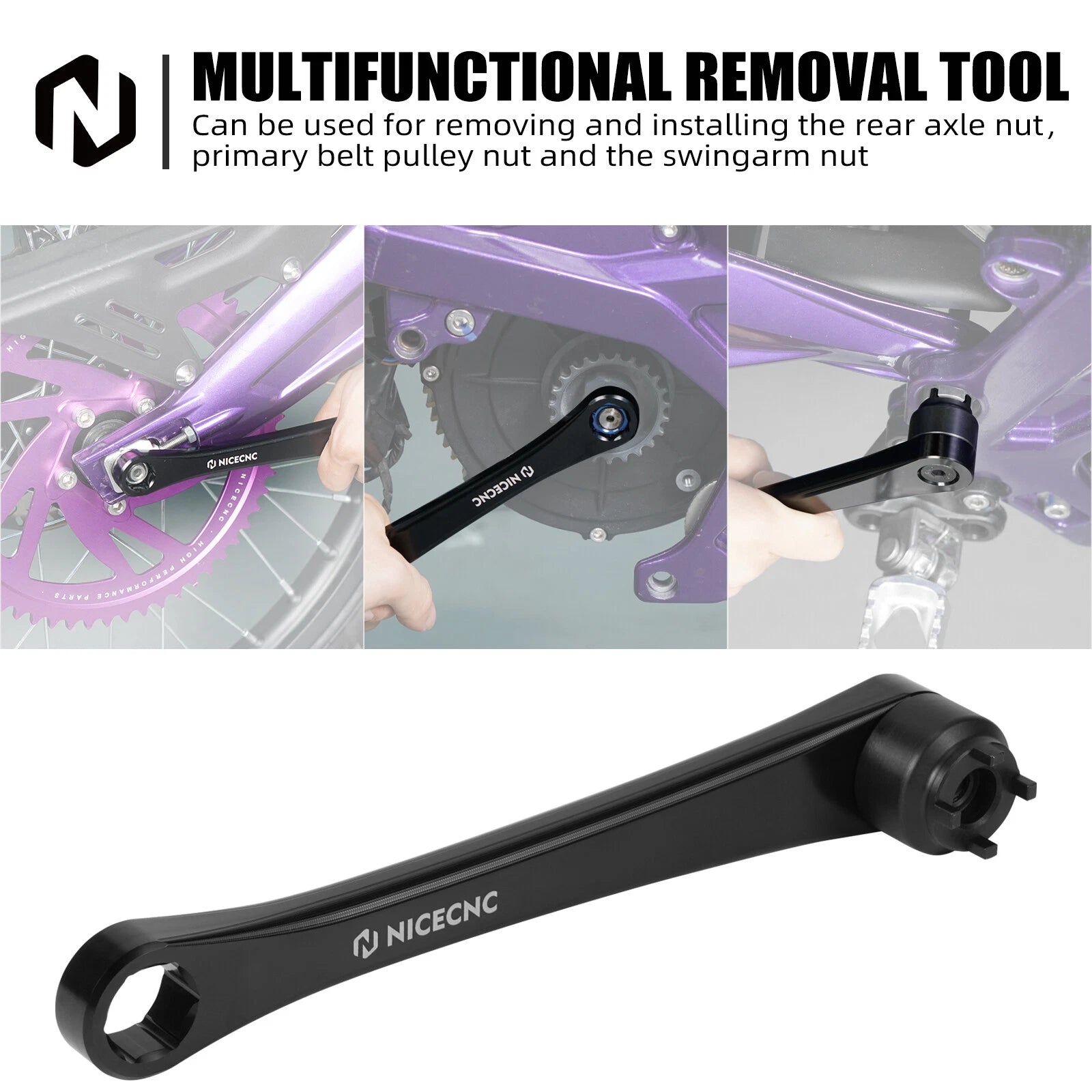 Rear Axle Nut Tool for Surron Light Bee (2018–2023)