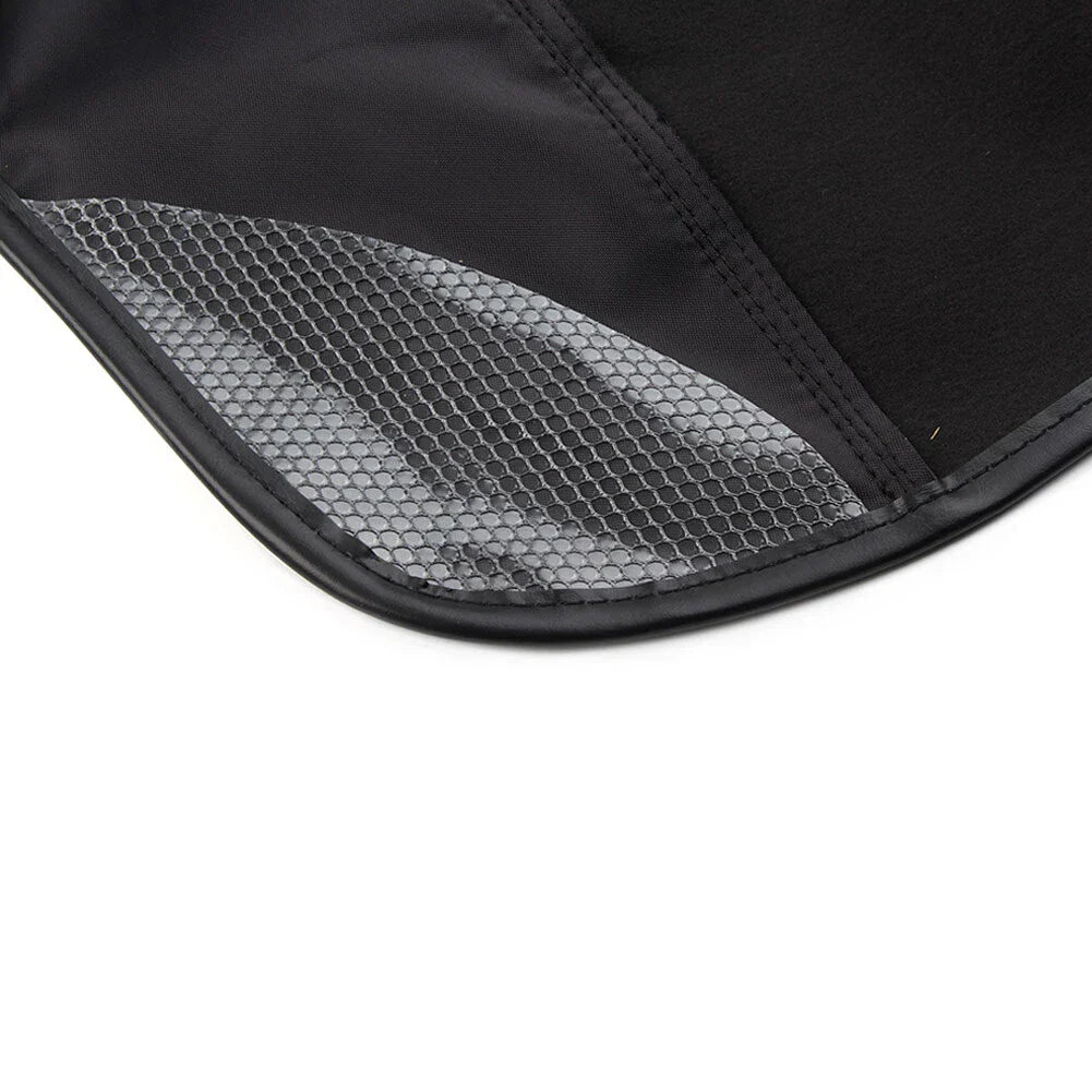 Black PU Leather Rear Trike Fender Bra for Harley Tri Glide Ultra Classic (2009-2023)