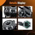 2pc Front Wheel Hub & Bearing Assembly for Nissan Xterra 4x4 (H515065)