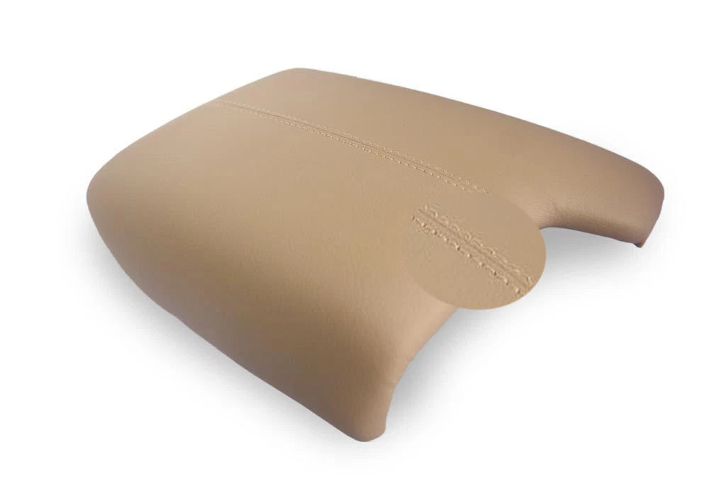 Center Console Armrest Cover for Honda Accord (2013–2017) Beige Leather