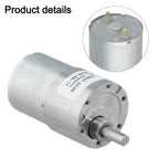 DC Motor JGB373530 12V High Torque Adjustable Speed for Various Devices